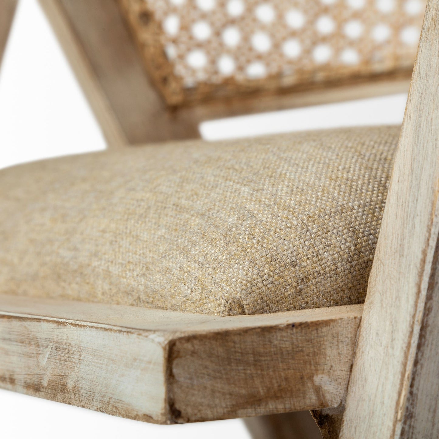 Coastal Haven Cane Desk Chair