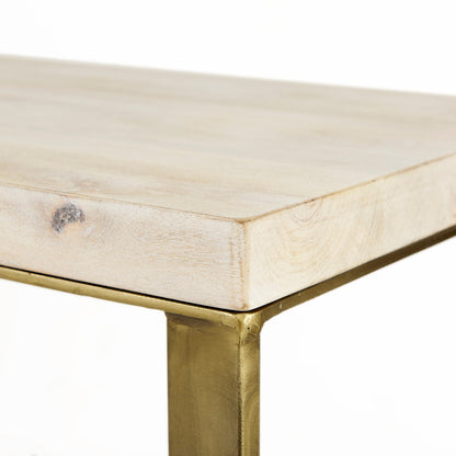 Coastal Elegance Console Table