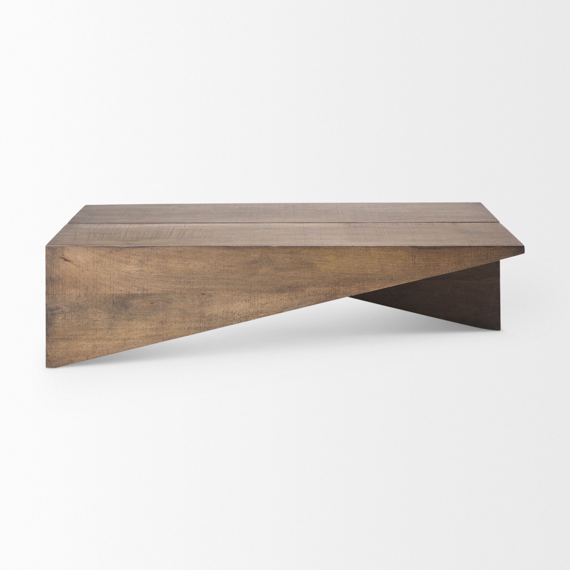 Angular Mango Wood Coffee Table 