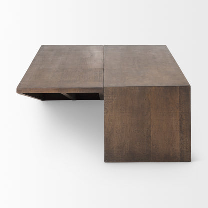 Angular Mango Wood Coffee Table 