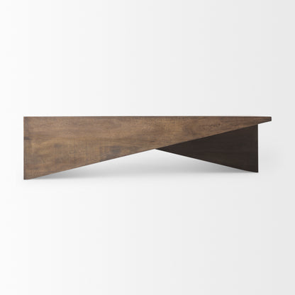 Angular Mango Wood Coffee Table 