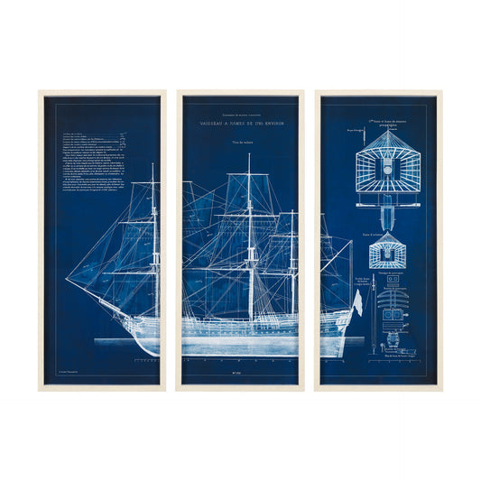 Antique Ship Blueprint IV - A.(MC)